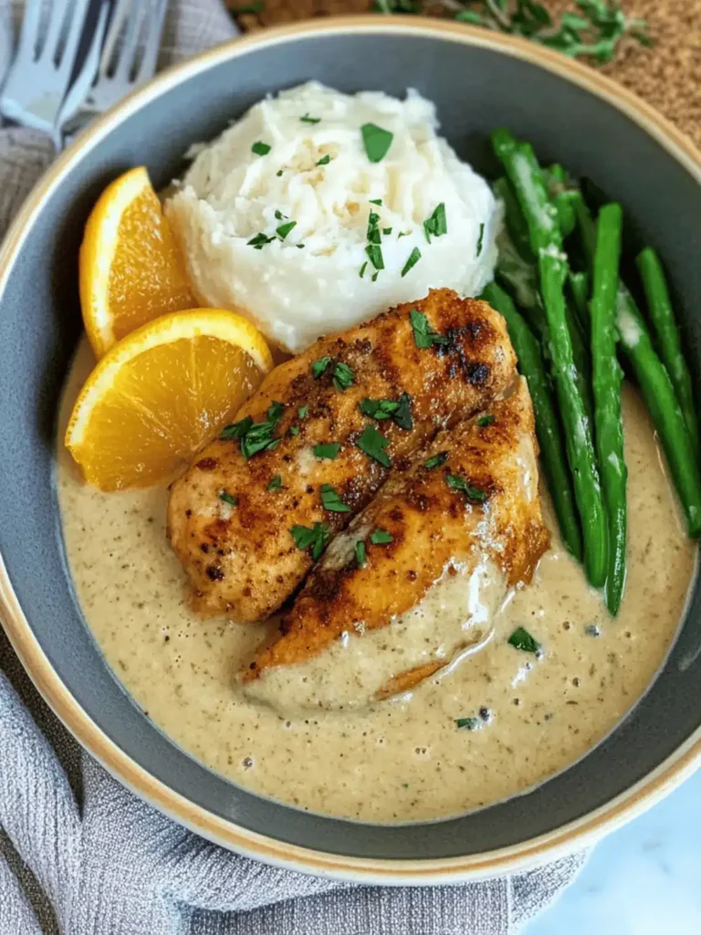 Creamy Garlic Chicken: Quick Comfort Food for Busy Nights