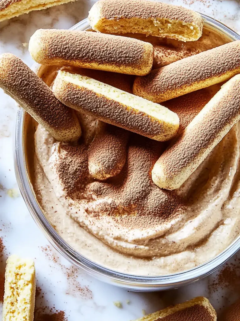 Indulge in Dreamy Tiramisu Dip for Effortless Entertaining