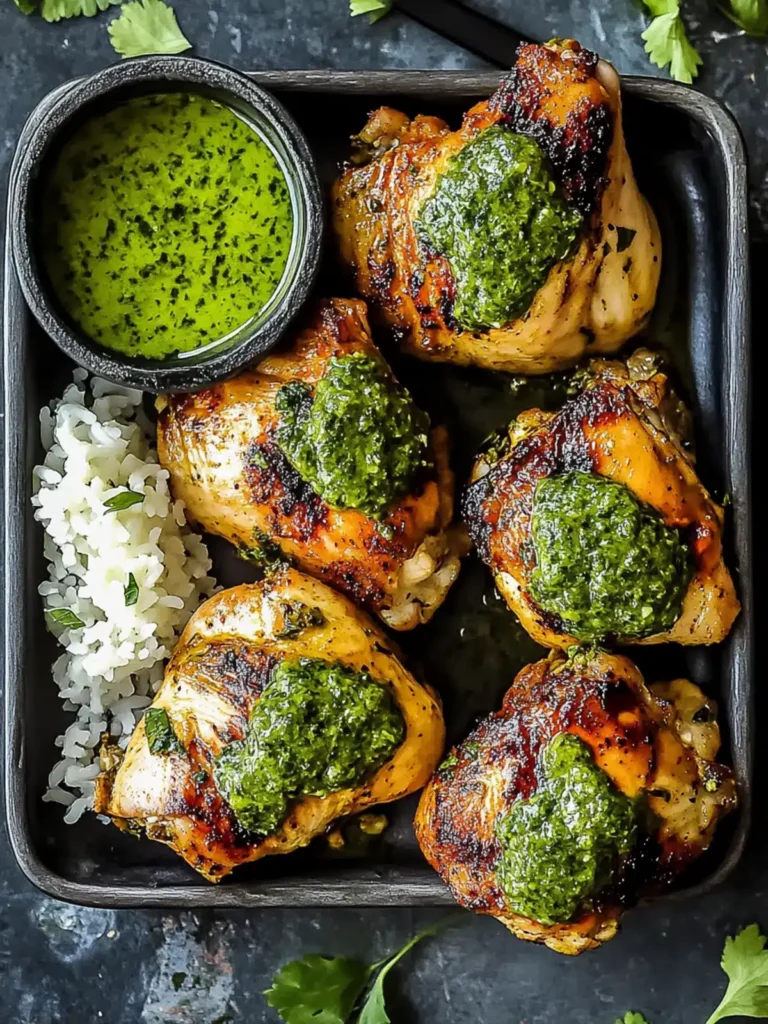 Delicious Chicken with Green Sauce for Unforgettable Flavor